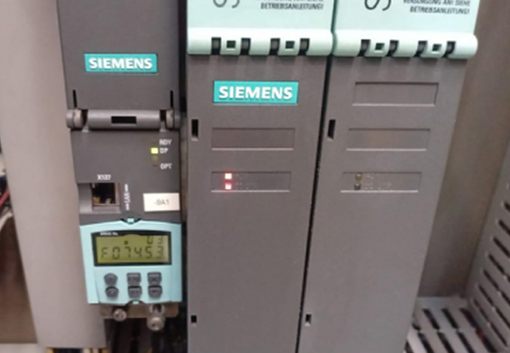 Reparación de drivers, servo drives, paneles HMI, PCs industriales